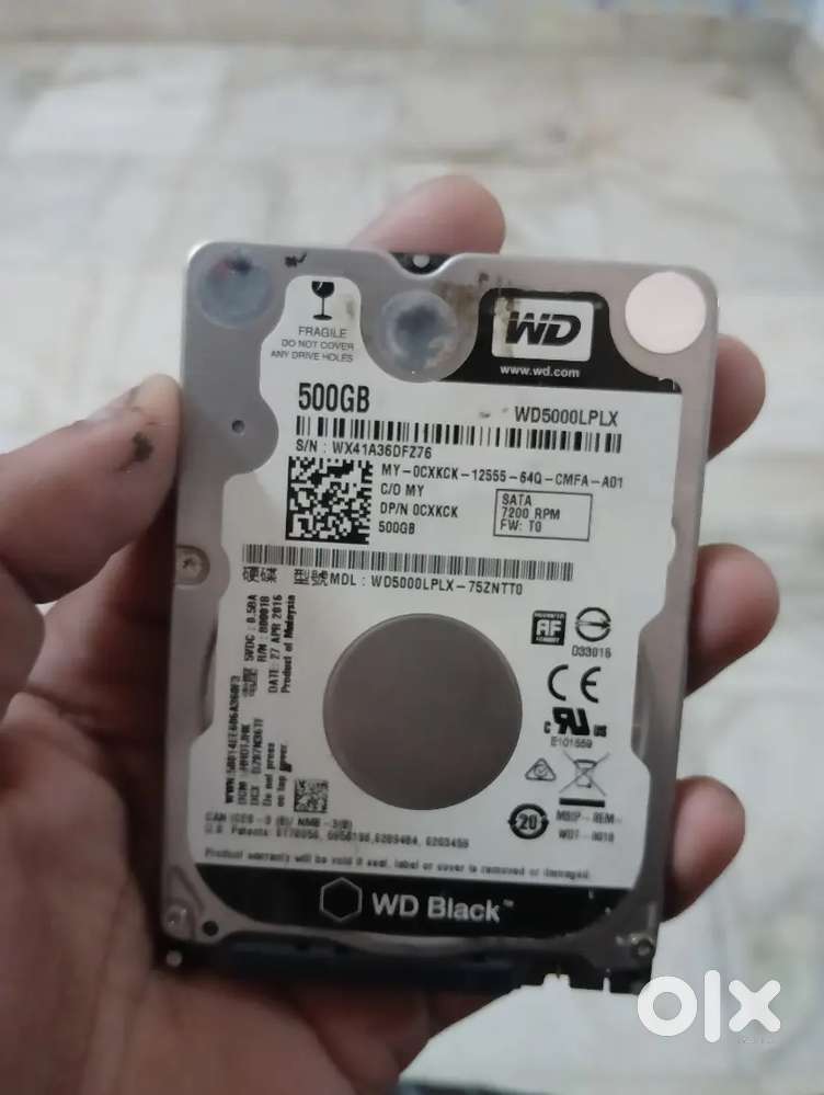 500gb hardisk like new condition