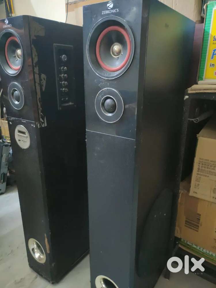 Zebronicks
 ZEB BT 9500RUCF model 
 100 watts  
double tower speaker