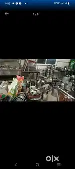 Kitchen items dosa kal boiler with two rice anda