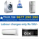 Washing machine, fridge and AC repair @ Rs 150/-, Call now...