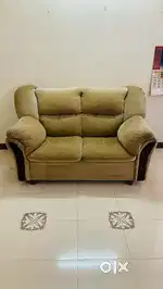Cushioned comfortable well maintained two seater sofa for sale