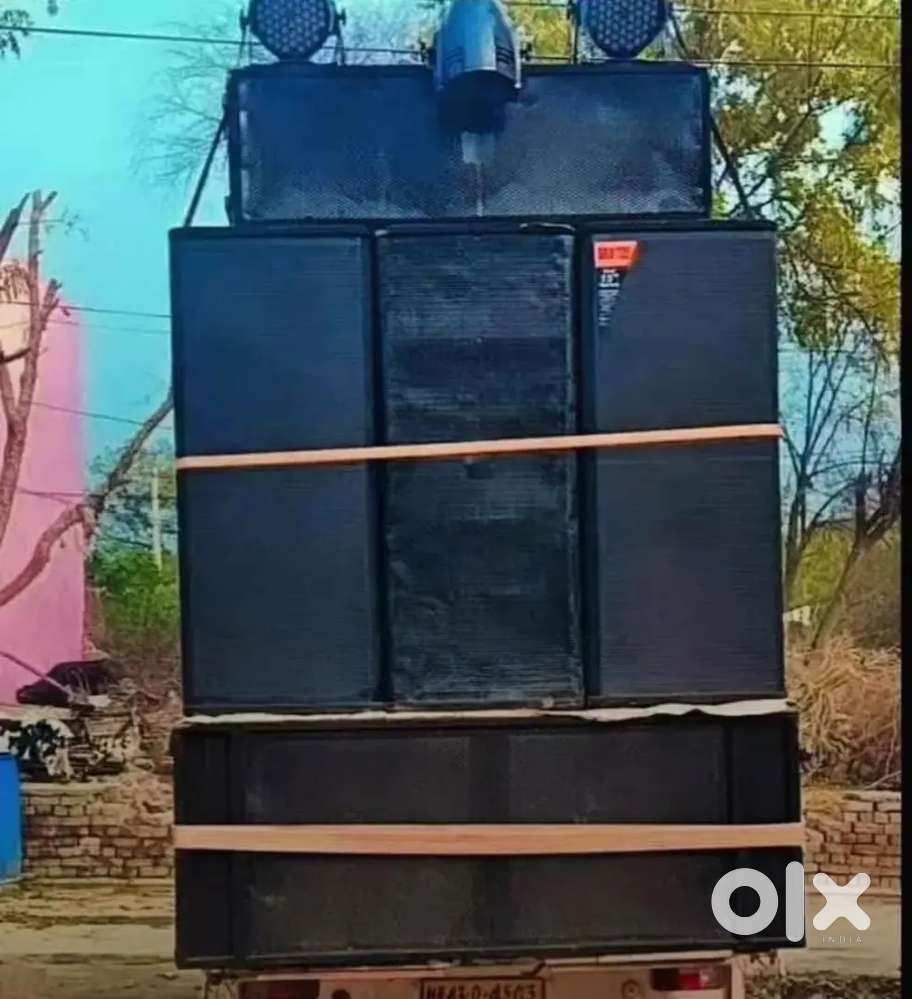 Dj item 3 top 500+500 waat double magnet 1 base 5 footi 1500+1500 waat