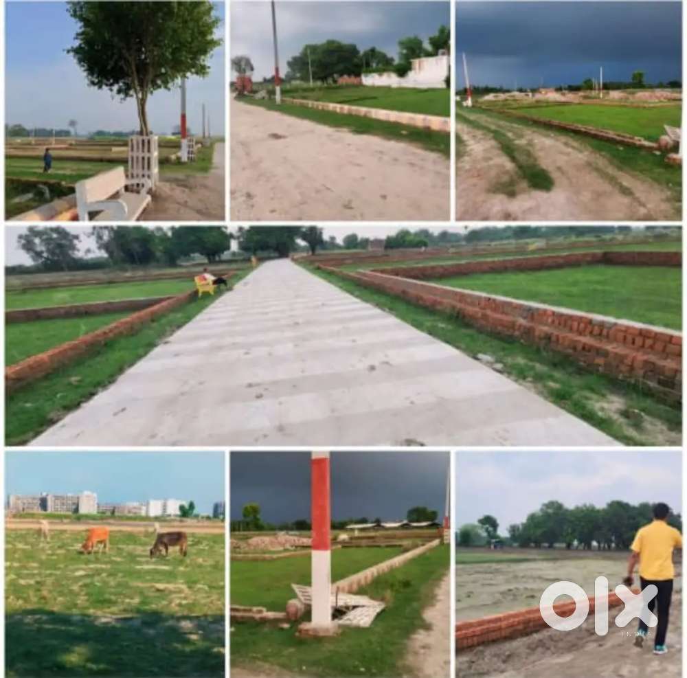 Lucknow me farmhouse banane ke liye sasti jameen le Amethi market me