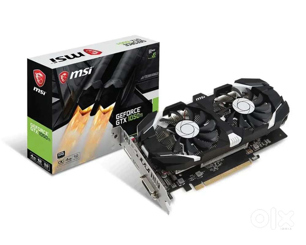 MSI GeForce GTX 1050 Ti 4GT OCV1 4 GB GDDR5 Graphics Card
