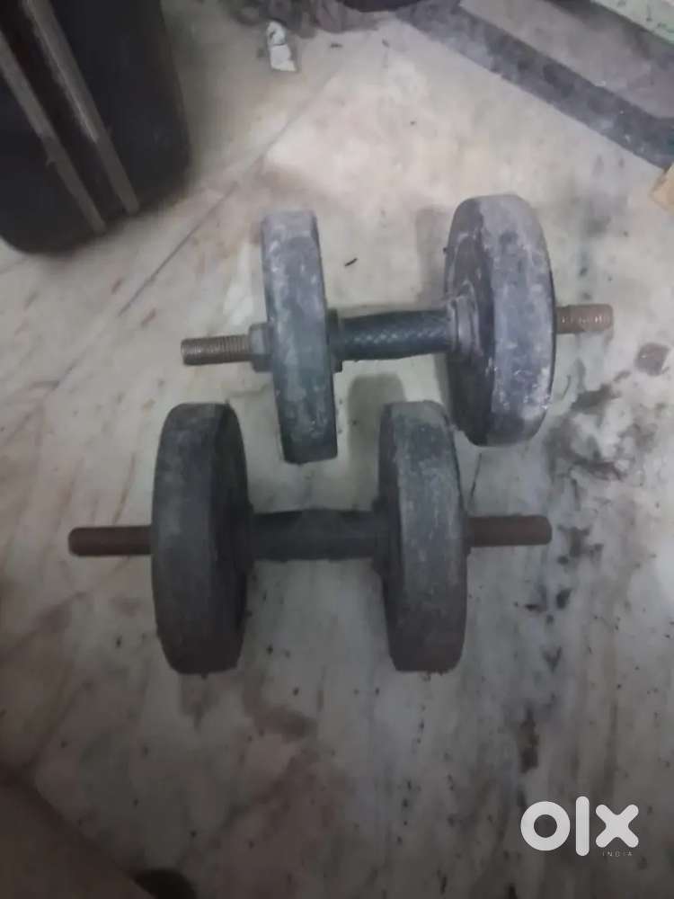 Adjustable dumbbell and barbell