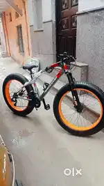 21 gear with Jaguar frame fat bike disc breaker adjustable seat suspen