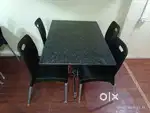 Brand New Metal nd Marble Dinning Table high quality Strong and Sturdy