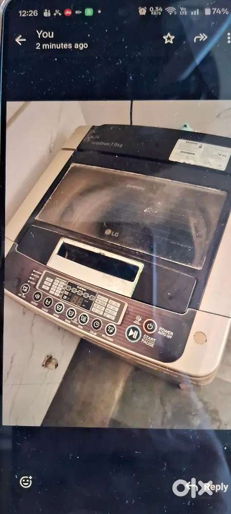 LG top load 6.5 kg