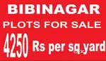 PLOTS FOR SALE NEAR BIBINAGAR  REGIONAL RING ROAD & AIIMS