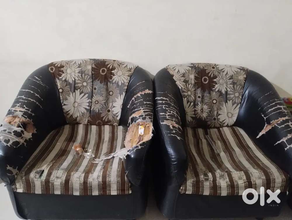 Two wooden chairs