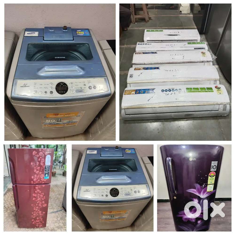 FREE SHIPPING [5 YEAR WARRANTY GIVEN] SELL WASHING MACHINE, AC, FRIDGE