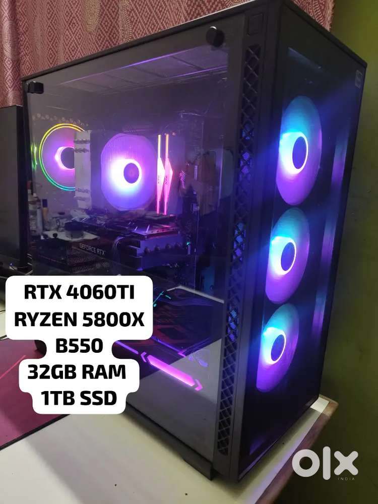 GAMING/EDITING PC RYZEN 7 RTZ 4060TI GRAPHICS CARD