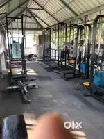 Multi gym with furnished machines
