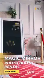 Magic mirror photo booth ..360 video booth