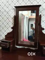 Pure Saag wooden dressing table + cupboard