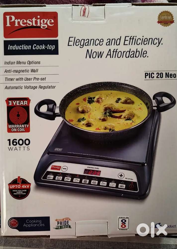 Induction, new, prestige 1600W