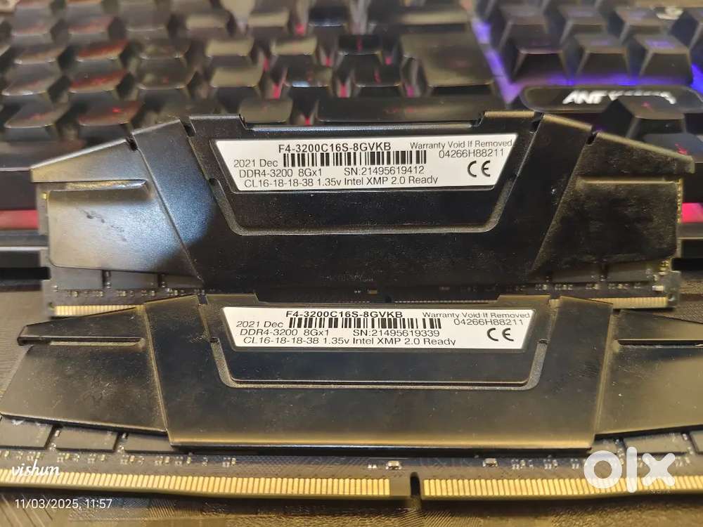 Ram for sell 16GB