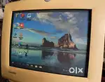 Running CRT monitor