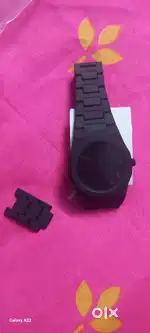 Arabic matte black watch