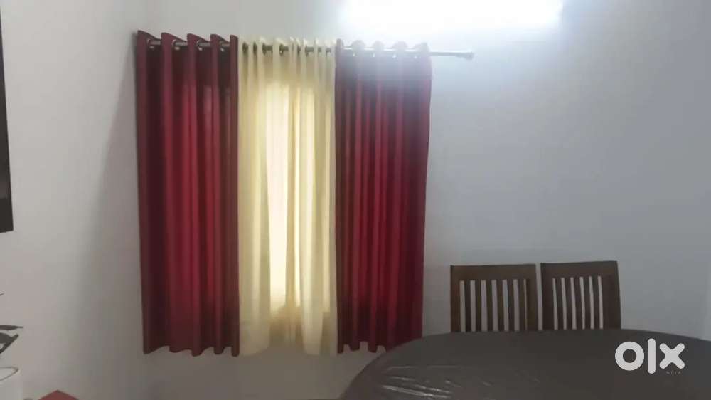White and red curtains for sale