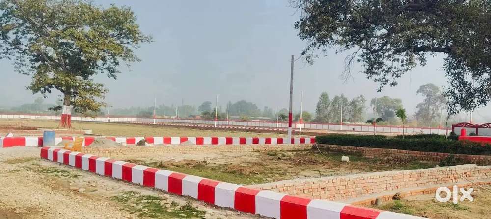 बैंक लोन केसाथ लखनऊ शहर में घर बनवा कर रहने योग्य जमीन अप्रूव्ड के साथ