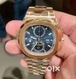 rose gold patek philippe automatic sens work