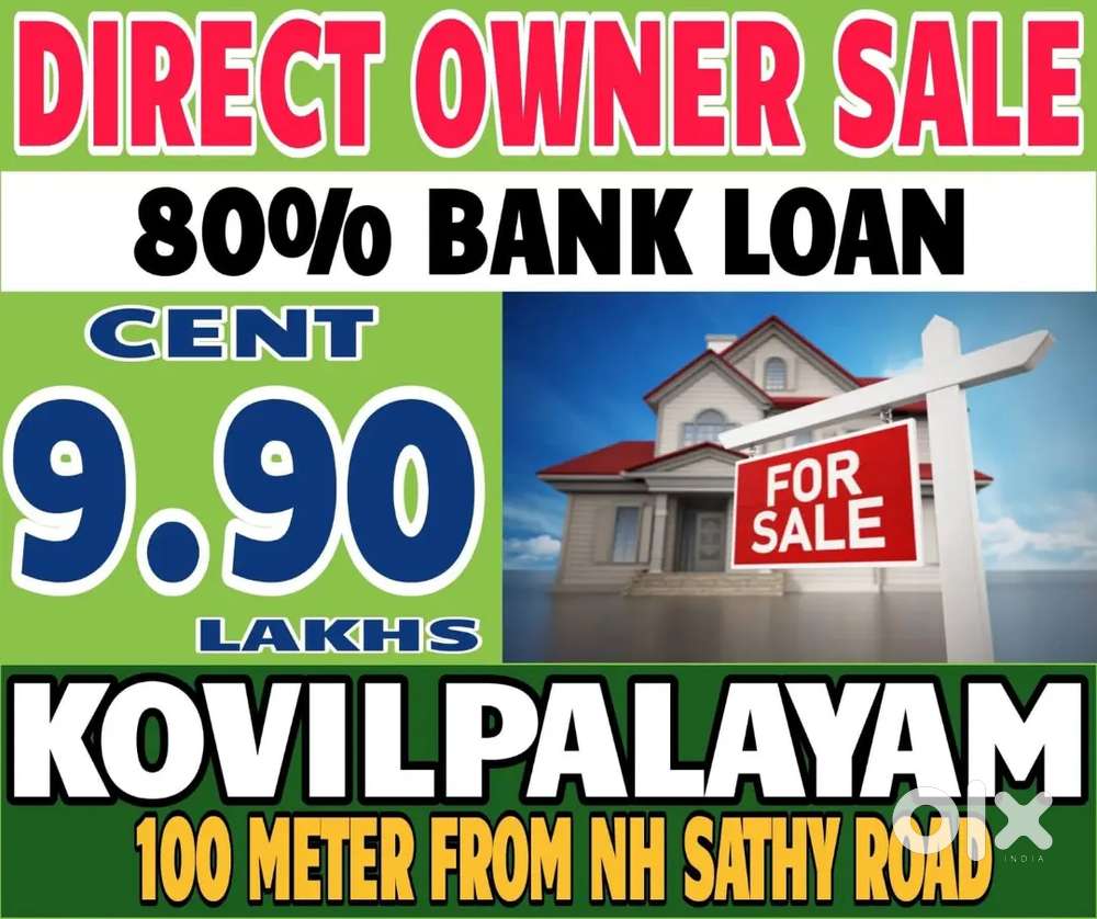 Residential Plots For Sales at Sathyroad Near 9.9L