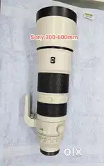 Used Sony FE 200-600mm f/5.6-6.3 G OSS Lens + hood(e mount full frame)