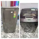 I'd78 combo offer lg single door & top load washing machine