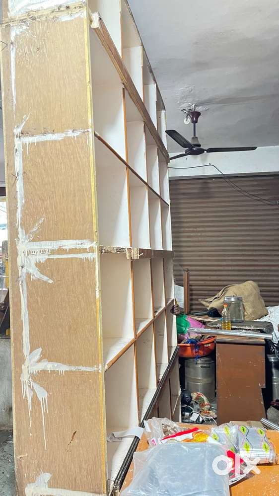 Rack and counter for shop