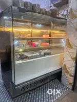 Cake display counter fridge