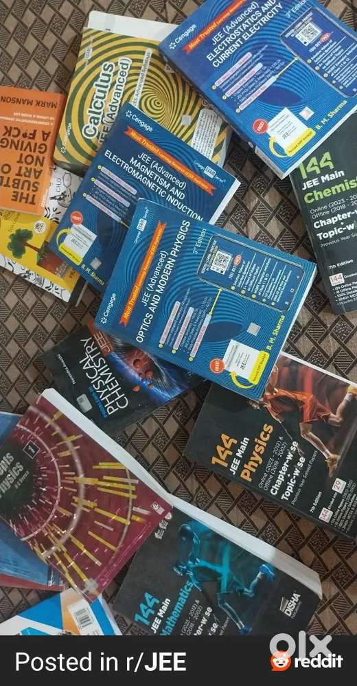 PCM Class 11th and 12th study material. PRICE- LESS THAN MRP!
