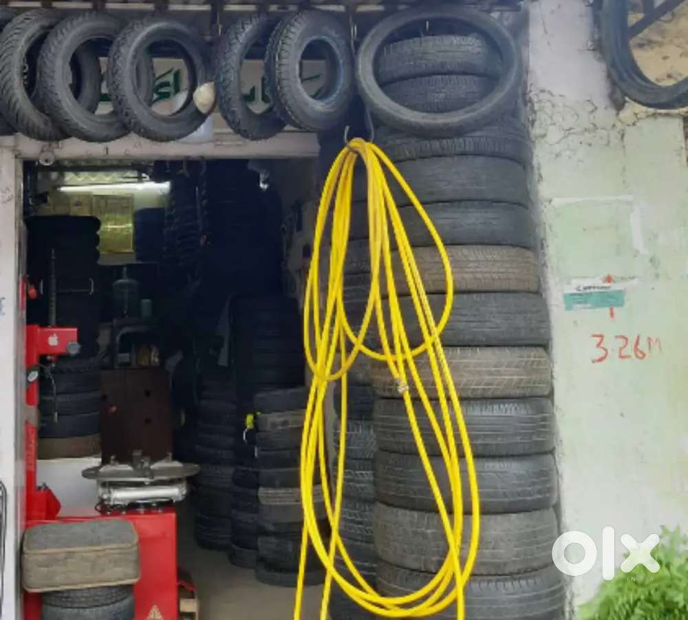 Partner chahiye tyre puncture & selling business ke liye