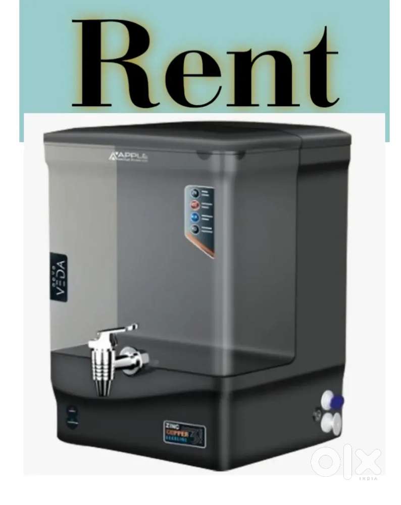 Water purifier available on rent