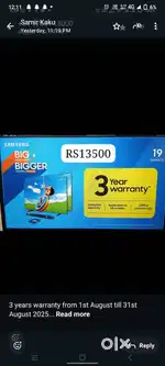 Samsung 32,, smart led tv