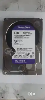 Wd 4Tb Hard Disk.For Camera/Computer. 1 Year Warranty.
