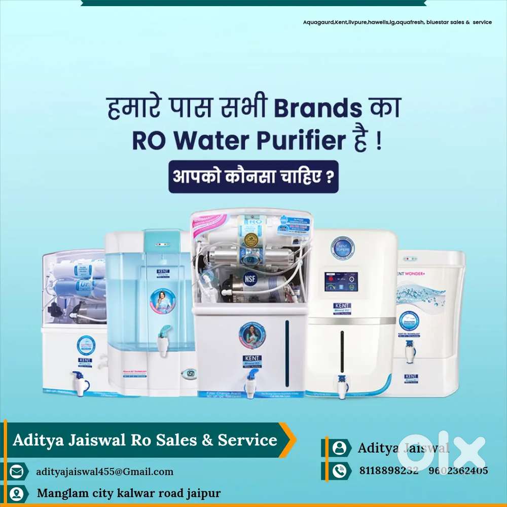 All water purifier sales & service