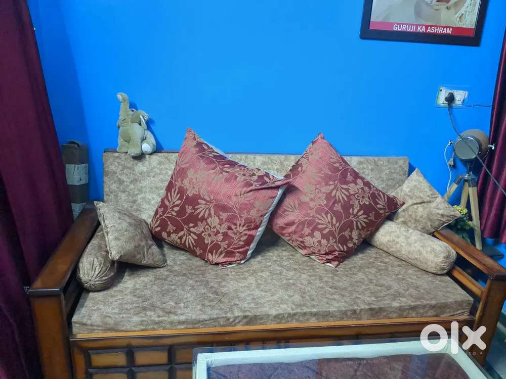 Wooden Sofa cum bed having  storage