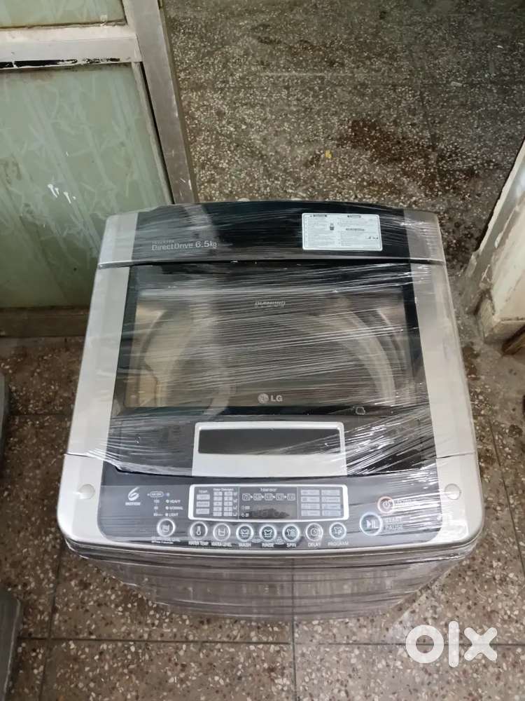 LG top load turbo drum fully automatic washing machine.