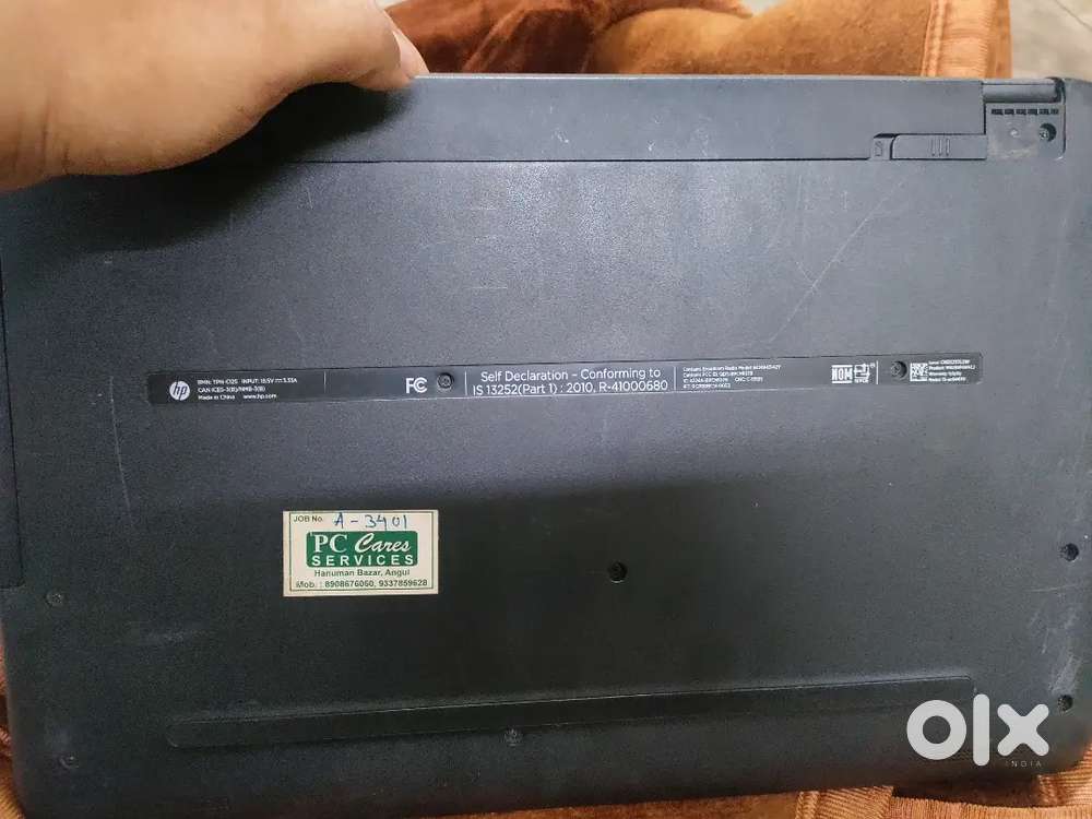 HP model, I-Core 3, windows 7