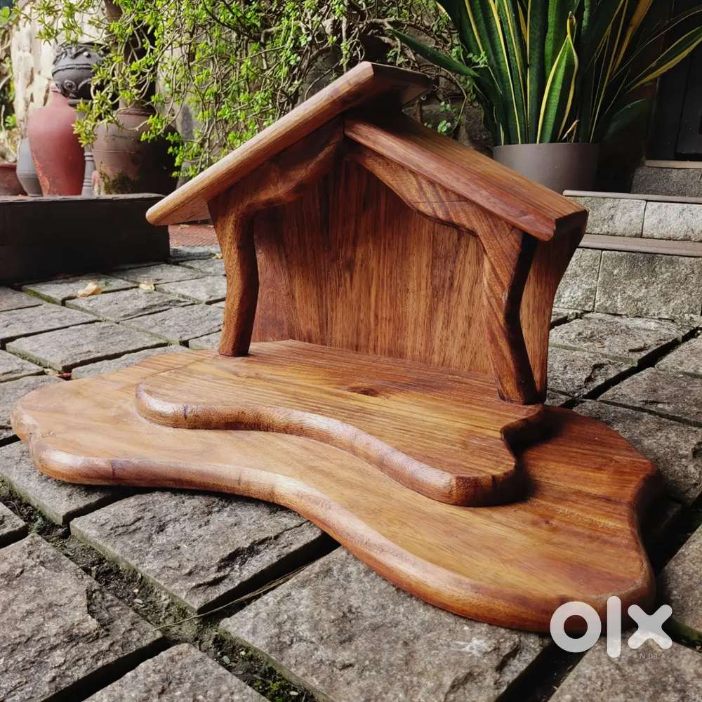 Wooden Christmas Cribs