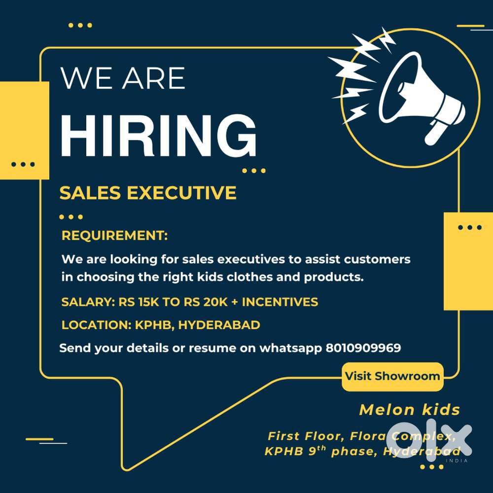 Counter Sales Executive