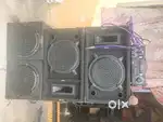 4 speakers 10 inches 2 auto speakers 10 inches t tone amplifier