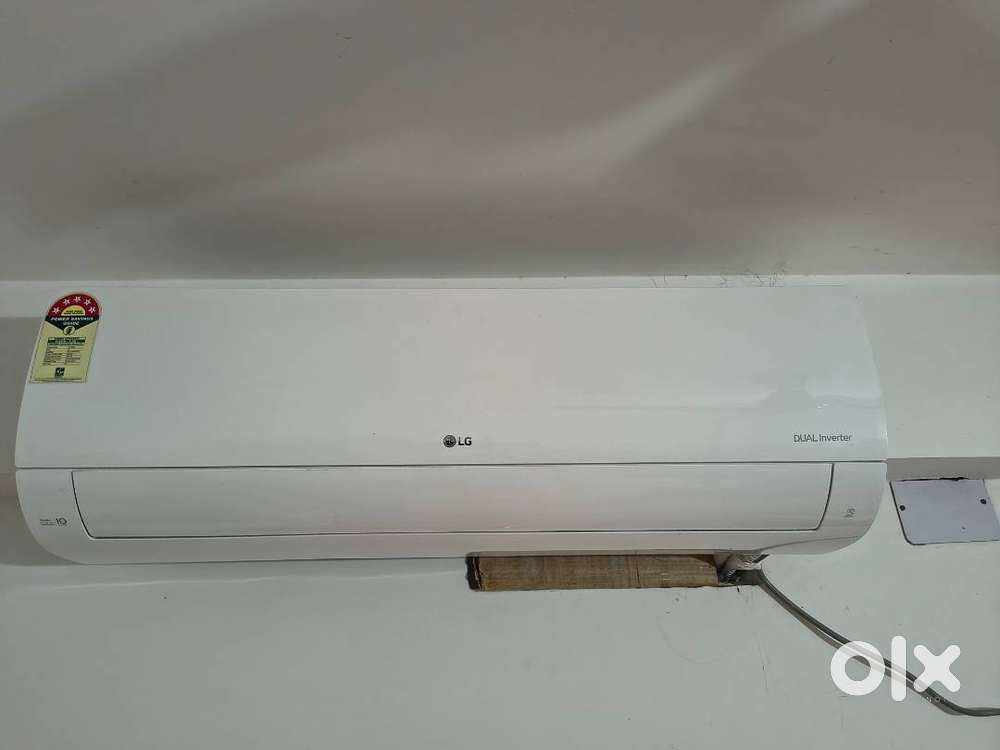 LG 5 star, Dual inverter compressor, Split AC, 1.5 ton.