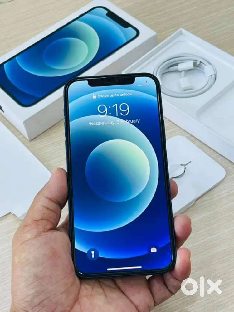 IPhone 12 mini 5g ( 4gb ram 128gb rom) open box catogery unused avlb