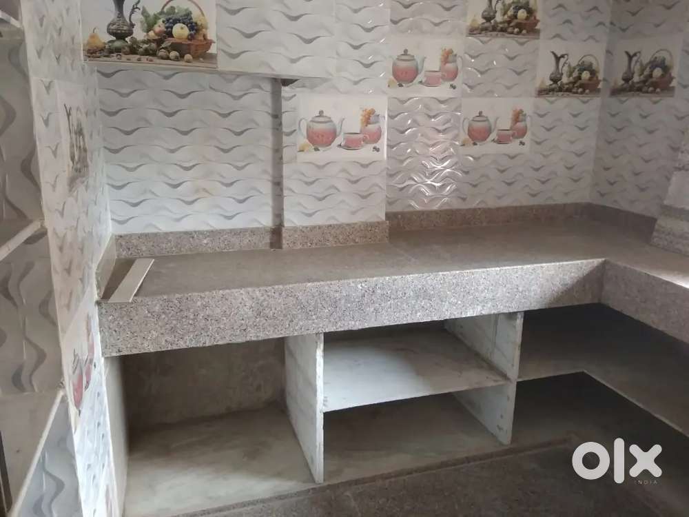 2 room house on 1st floor and owner family is in ground floor