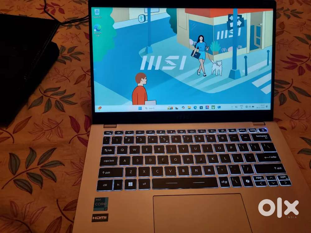 MSI modern 14, i3 12th gen, 16gb ram, 512 gb ssd