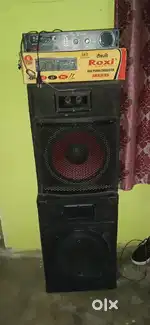 Dj 12 inch 2 speaker & 1 Amplifier