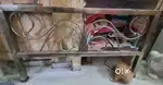 Steel bed size double