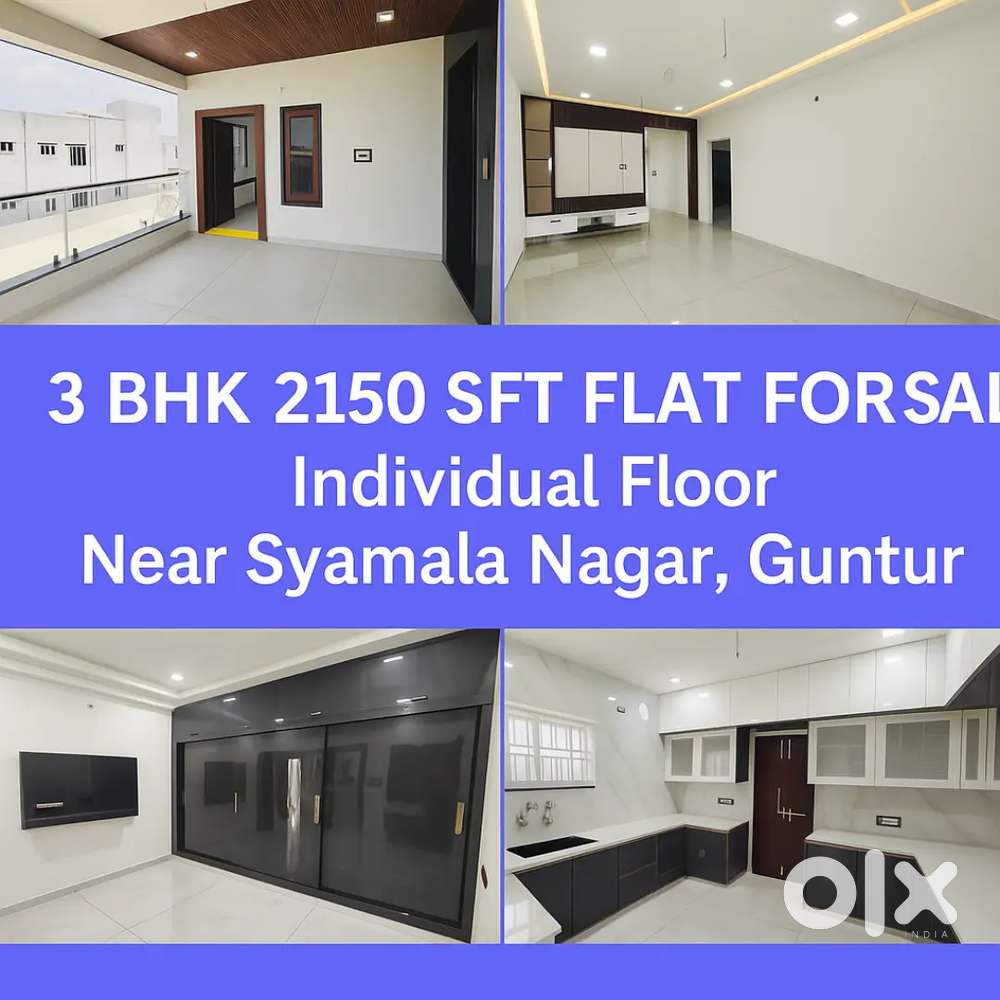 3bhk North facing, near syamala nagar